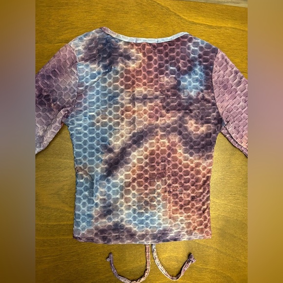 Eye Candy Multicolor Leggings Set Top Size Medium Leggins Size  Small (0345) - Picture 12 of 16